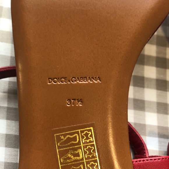DOLCE $ GABBANA size 37 1/2 - Picture 4 of 11
